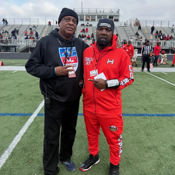 Coaches at the championship